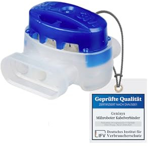 Genisys Connettore per cavo compatibile con Grouw S600, morsetti di collegamento per robot tosaerba, impermeabile, 3 m, contenuto: 50 x 314