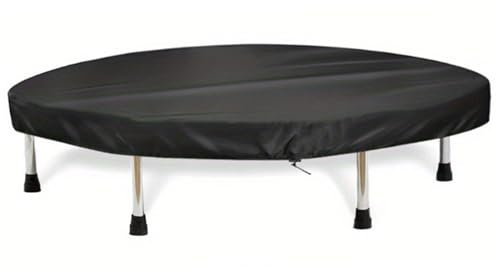 Csafyrt Mini Trampoline Cover 36x4 Inch Waterproof Dustproof 210D Trampoline Cover with Drawstring Protective Jumping Bed Accessories