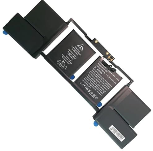 NRDHGS Batería for portátil A1820 Compatible con Apple MacBook Pro 15' A1707 Modelos 2016/2017, 11,4 V, 6667 mAh, 76 WH, batería de Alta Capacidad y Resistencia.