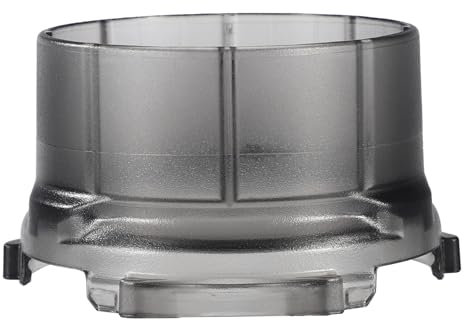 Portafilter Funnel Compatible with Ninja Luxe Cafe/Espresso Machine ES601, Plastic Anti-Splash Espresso Dosing Funnel Coffee Machine Parts Accessory for Home Cafe(Grey)