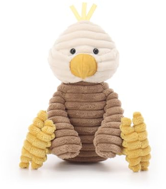 Apricot Lamb Cord Adler Vogel Plüschtier Kuscheltier Stofftier Braun 19cm