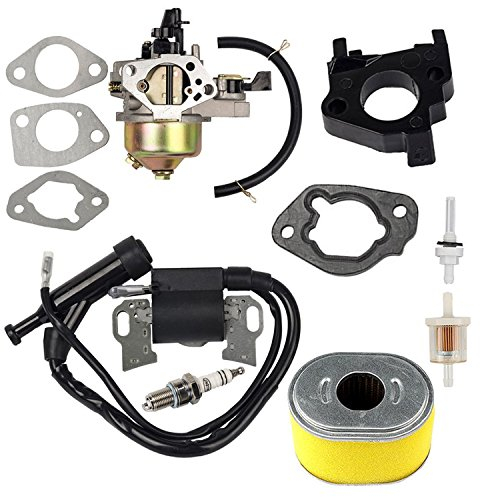 OxoxO Vergaser-Zündspule Kraftstofffilter Jonit Filter Zündkerze für Honda GX240 GX270 8HP 9HP Motor Rasenmäher
