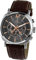 JACQUES LEMANS Herrenuhr Lugano Lederarmband massiv Edelstahl Chronograph 1-1645.1H