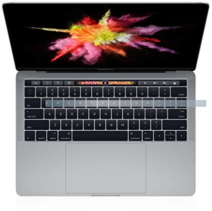 BROTECT Entspiegelungs Schutzglas für Apple MacBook Pro 13 2017 (Unteres Display) Schutzfolie Panzer Folie Glas Matt [Kratzfest 9H]
