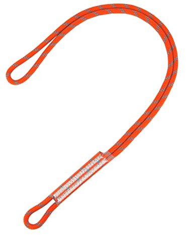 NewDoar Cuerda Prusik de 8 mm precosida, bucle Prusik de nailon de 16 KN, cuerda multiusos para escalada al aire libre, cuerda de montañismo (48 pulgadas/120 cm/1 unidad)