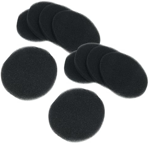 vhbw 10x filtro compatibile con Lunos AB 30/60, Lunos RA 15-60 sistema di ventilazione per parete esterna - 140 mm - sostituisce 9/FIB-3R, 037 214