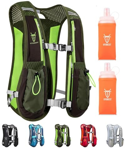 UTOBEST Lightweight Running Walking Backpack, Functional Hydration Bag 5.5L …