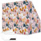 ANSSDO Lot de 6 porte-revues en carton – Organiseur de fichiers de magazines de qualité supérieure, grande boîte de rangement pour livres ou porte-dossiers pour bureau, motif floral rose