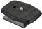 PATIKIL Stativ Schnellwechsel Platte Kamera Stativ Adapter Mount Teile Ersatz Montageplatte für Stativ Modell 2 Schwarz