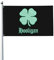 385 Gartenfahne 90x150cm, Irische Hooligans Kleeblätter Dekorative Fahnen Verblassen Beständig Garten Flagge Dekoration Sommer Flaggen, Für Feiertage, Bauernhaus