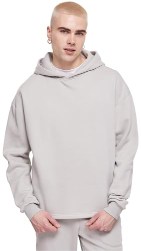 Urban Classics Herren Kapuzenpullover Organic Loose Hoody lightasphalt L