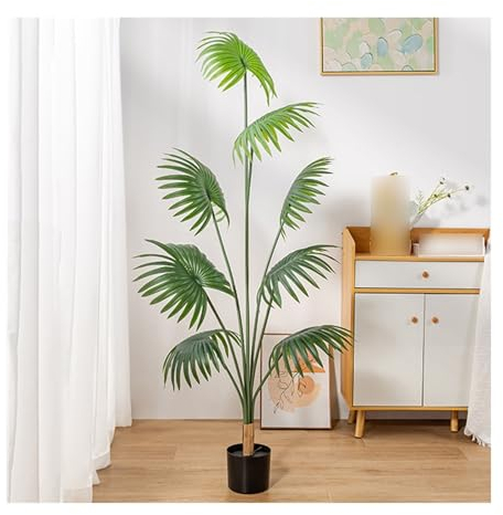 LXBAMKEA Künstlicher Olivenbaum, Modern Lebensechte Kunstpflanzen, Draußen Drinnen Zuhause, Wohnzimmer, Büro, Geschäft Dekor Natürlich Gefälschte Topfpflanzen, Einweihungsgeschenk (Size : 160CM/63in