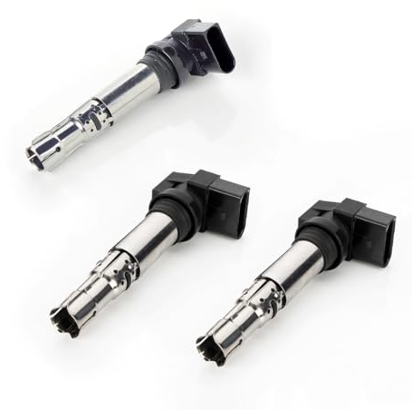 LST 3x Zündspule Zündmodul Zündeinheit kompatibel mit Seat Ibiza Toledo IV Skoda Fabia II VW Polo 6R 9N 1.2 Benzinmotoren