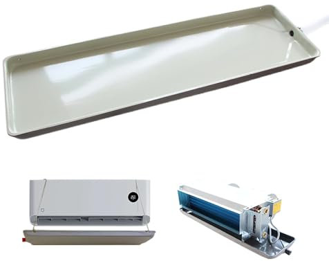 XRRJFYH Klimaanlagen Abtropfschale, HVAC Abflusswanne, Eisen Tropfschale, Große Wasserschale für Zentralen Klimaanlagen Gebläsekonvektor, Fensterklimaanlage (Size : 153cm/60in)
