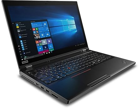 Lenovo ThinkPad P53 15,6 , 1920 x 1080, Full HD, Intel Core i7 9850H, disque dur SSD 512 Go, mémoire 32 Go, Windows 11 Pro, Nvidia Quadro T1000, webcam, ordinateur portable, (reconditionné)