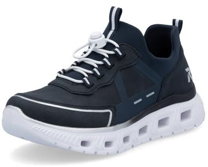Rieker Damen Slip-On Sneaker M6062, Frauen Halbschuhe | Veganer Komfort trifft modernes Design – die Rieker EDINA Sneaker mit MemoSoft-Sohle sorgen für ein leichtes.