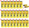 XIMEY 25 Pièces Attrape Mouche Naturel Premium, Rubans Attrape Mouche, Attrape Mouche Papier, Jaune Piège à Mouches pour Mouches, moustiques et Autres Insectes Volants pour Intérieur à Extérieur