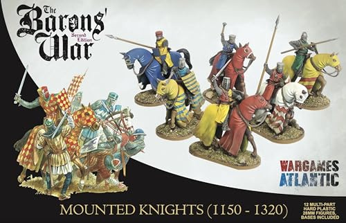 Wargames Atlantic, The Barons War, Mounted Knights (1150-1320)