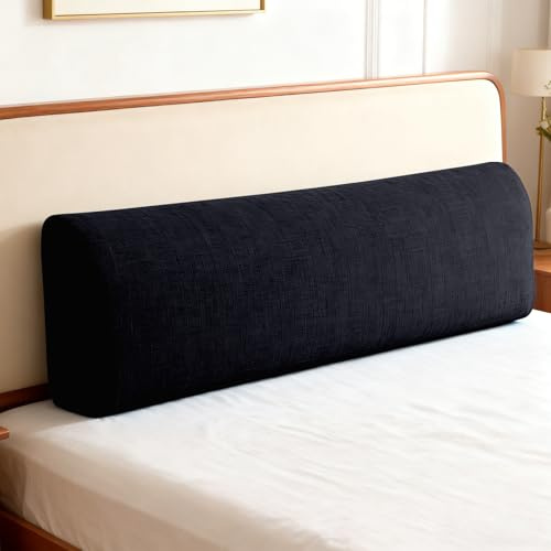 EXZFW Rückenkissen für Bett und Sofa, Rückenlehne Kissen, Bettsitzkissen, Rückenpolster Bett Sitzkissen, Ideal als Rückenstütze für mehr Halt und Komfort von Rücken, Kopf und Nacken,No28,120x30x10cm
