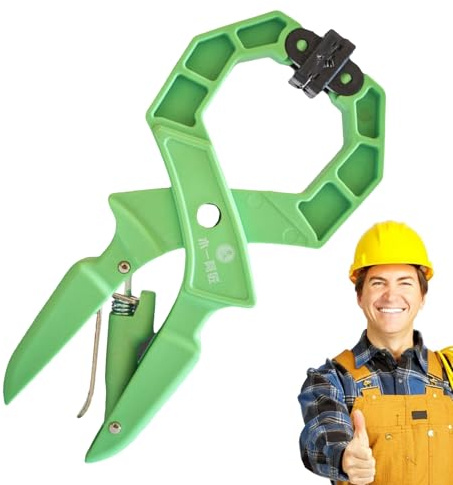 Heavy Duty Spring Clamps - Woodworking Clamps with Large Jaw Opening, Ergonomic Handle with Long-Lasting DIY Tool for Gluing and Crafts | Workshop Garage Furniture Repair Model Making