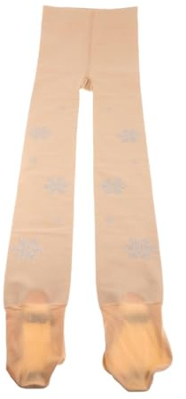 Folpus Eiskunstlaufstrumpfhose, Leggings über den Schlittschuhen für die Übungsphase, M
