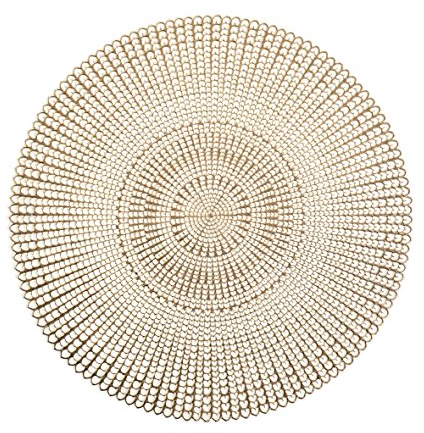 Zeller 26818 Platzset, PVC, Gold, 41 cm