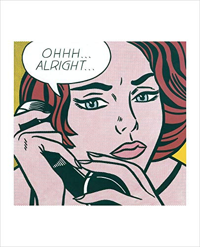 1art1 Roy Lichtenstein Poster Ohhh...Alright..., 1964 Kunstdruck Bild 36x28 cm