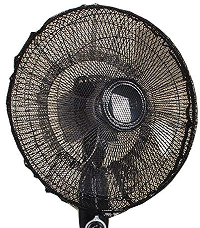 2 Pack Round Electric Fan Guard Dust Cover，Damp-Proof Cover for Pedestal Fan Summer Washable Dustproof Safety Fan Protection