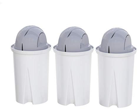 Wessper Pack de 3 cartuchos de filtro Aqua Classic Protect para agua dura compatible con jarras de agua BRITA Classic, cartuchos de filtro BRITA Classic