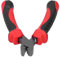 01 02 015 Crimping Pliers, Carbon Steel and Rubber Crimping Tool Portable Fishing Pliers, Durable for Seawater Freshwater