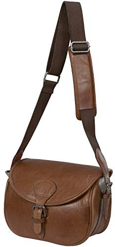 Härkila Retrieve Ledertasche - Jagdtasche aus Leder - Jägertasche zum Umhängen - Umhängetasche für die Jagd