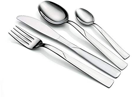 Set 6 Posate Forchette da Tavola in Acciaio Inox Elena Zanetti