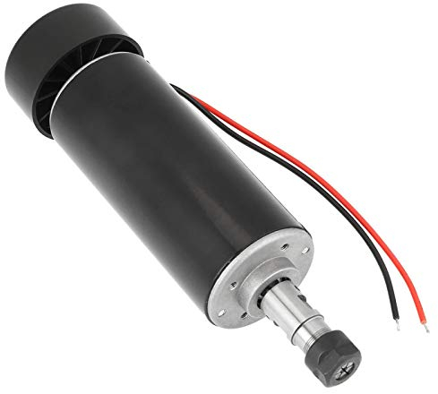 Motore mandrino, motore mandrino spazzolato, macchina cnc per metallo, motore mandrino PCB spazzolato ad alta velocità ER11 500W accessori per incisore fai-da-te