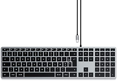 SATECHI Wired Keyboard Alu AZERTY USB-C