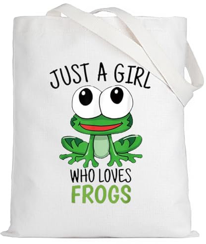 LEVLO Lustige Frosch-Kosmetiktasche, Make-up-Tasche, Tierliebhaber, Geschenk nur EIN Mädchen, das Frösche liebt, Make-up-Tasche, Frösche, Liebhaber, Geschenk