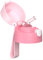 JARLSON® Ersatzdeckel Mit Silikon Mundstück - Für Edelstahltrinkflasche 350ml & Kunststoffflasche 500ml (Rosa)