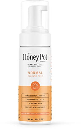 Foaming Wash, Normal, 5.51 fl oz (163 ml), The Honey Pot Company