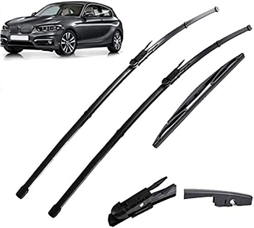 Scheibenwischer Teile vorne und hinten Wischerblätter Set für BMW 1er F20 F21 114i 116i 118i 120i 125i M135i M140i 116d 118d 125d 2011-2019 2018 2017