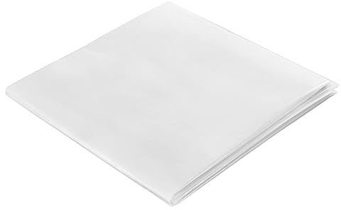 VEVOR Cubierta de Invernadero Cubierta de Plástico Transparente para Invernadero 7,6x7,6 m Espesor de Película de Polietileno 6 mils Resistente a los Rayos UV Protección para Jardinería, Agricultura