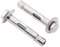 Expansionsbolzen Beton-Sechskant-Bolzen-Expansion-Ankerabfall in der Hülse (Size : M6x80 Pack 30)