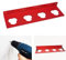 Battery Holder Compatible for Milwaukee M12, Battery Holder Battery Storage Holder High Strength Metal Wall Mount Rack With 4 Slots Perfect Organizers for Batteries Or Tools