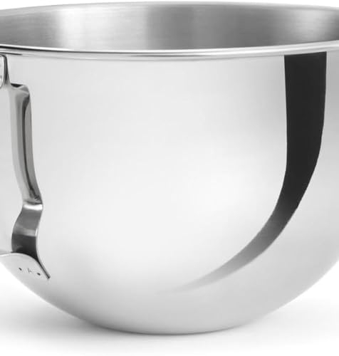KitchenAid 5.2L Polished Bowl with Strap Handle for Bowl Lift Stand Mixer
