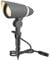 DAWALIGHT Garden Lights Mains Powered Spike 10W 3000K Warm White 800LM LED Landscape Lights IP65 Waterproof Uplighters Outdoor with IP68 Connection Box for Pathway Patio Yard, Aluminum, Dark Grey