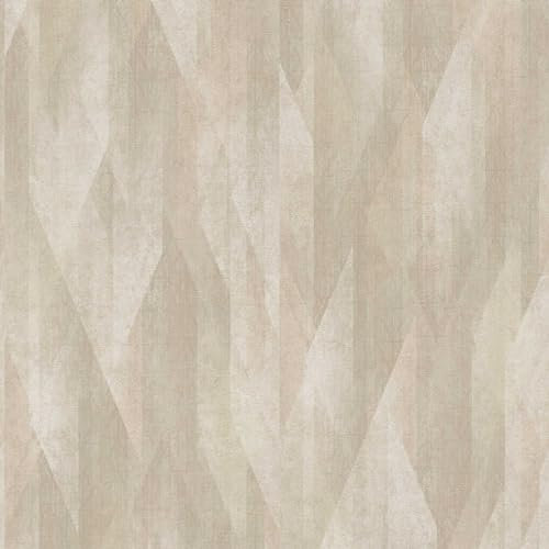 BRICOFLOR Geometrische Tapete gold beige braun Moderne Vliestapete mit Rauten Muster ideal für Wohnzimmer und Esszimmer