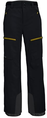 killtec Herren Skihose/Funktionshose mit Kantenschutz und Schneefang KSW 51 MN SKI PNTS, schwarz blau, 4XL, 42003-000