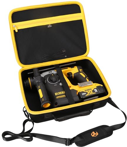 Aproca Hard Portable Storage Case, for DEWALT 20V MAX SDS Rotary Hammer Drill (DCH273B)