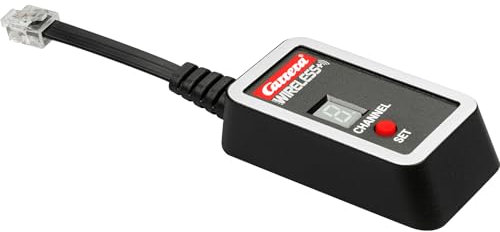 Carrera Wireless 2.0 Empfänger für Digital 124 / Digital 132 | Drahtlose Verbindung & Einfache Integration | Zuverlässige Leistung & Robustes Design | Kompatibel mit Carrera Rennbahnsystem
