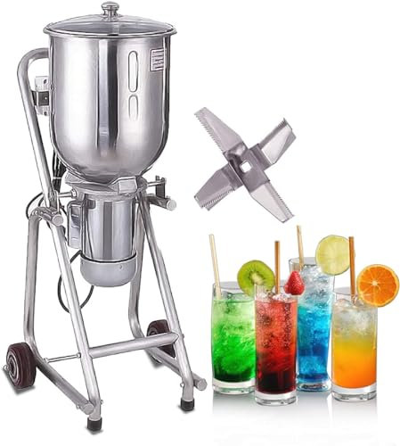 Kolice Commercial Stainless Steel Ice Blender 30L,Commercial Ice Crusher,ice blender for making fruit smoothies