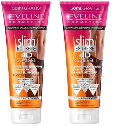 Eveline Cosmetics Slim Extreme 4D Scalpel Superkonzentriertes Serum (Packung mit 2)