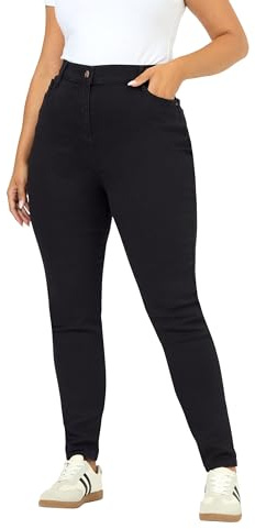 Yours Curve Stretch Skinny Ava Jeans - Women's - Plus Size Curve